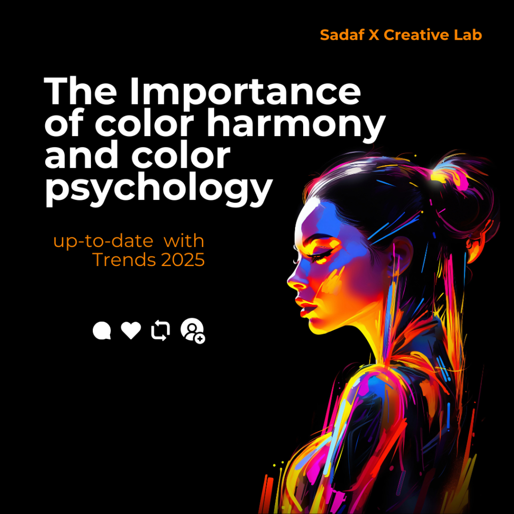 Color Psychology Influencing Perception: Colors evoke psychological responses; for example, blue often conveys trust and professionalism, while red can evoke passion and urgency. Understanding these associations can guide designers in choosing the right colors to match the intended message. Cultural Significance: Colors can have different meanings across cultures, which is vital for global brands. Designers need to be aware of these cultural contexts to avoid misunderstandings or negative perceptions. Enhancing Communication: The right colors can reinforce messaging. For example, green may symbolize growth and sustainability, making it suitable for environmental campaigns. Using color psychology helps ensure the design communicates its message effectively. Target Audience Engagement: Different demographics may respond differently to color. Knowing the target audience’s preferences and emotional responses to colors can aid in creating designs that engage and resonate with specific groups. Behavioral Impact: Certain colors can influence consumer behavior. For example, warm colors like orange and yellow can create a sense of urgency, encouraging immediate action, while cooler colors may promote relaxation, which can be ideal for wellness or spa brands. Conclusion In graphic design, harnessing color harmony and color psychology can enhance the effectiveness of visual communication. Designers must consider how colors interact, as well as the emotions and cultural meanings associated with them, to create impactful, engaging, and aesthetically pleasing designs that resonate with their audiences. Understanding and applying these principles is essential not just for aesthetic purposes but also for achieving strategic communication goals.