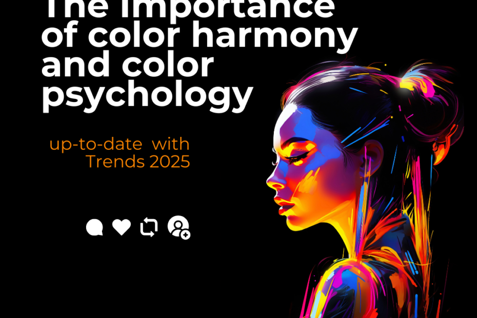 Color Psychology Influencing Perception: Colors evoke psychological responses; for example, blue often conveys trust and professionalism, while red can evoke passion and urgency. Understanding these associations can guide designers in choosing the right colors to match the intended message. Cultural Significance: Colors can have different meanings across cultures, which is vital for global brands. Designers need to be aware of these cultural contexts to avoid misunderstandings or negative perceptions. Enhancing Communication: The right colors can reinforce messaging. For example, green may symbolize growth and sustainability, making it suitable for environmental campaigns. Using color psychology helps ensure the design communicates its message effectively. Target Audience Engagement: Different demographics may respond differently to color. Knowing the target audience’s preferences and emotional responses to colors can aid in creating designs that engage and resonate with specific groups. Behavioral Impact: Certain colors can influence consumer behavior. For example, warm colors like orange and yellow can create a sense of urgency, encouraging immediate action, while cooler colors may promote relaxation, which can be ideal for wellness or spa brands. Conclusion In graphic design, harnessing color harmony and color psychology can enhance the effectiveness of visual communication. Designers must consider how colors interact, as well as the emotions and cultural meanings associated with them, to create impactful, engaging, and aesthetically pleasing designs that resonate with their audiences. Understanding and applying these principles is essential not just for aesthetic purposes but also for achieving strategic communication goals.